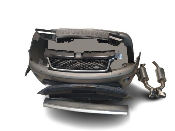 RANGE ROVER SPORT L320 AUTOBIOGRAPHY KOMPLET ZDERZAK PRZÓD PRZEDNI TYŁ TYLNY HALOGENY GRILL PDC WYDECHY ŚWIATŁO STOP LOTKA SPOILER