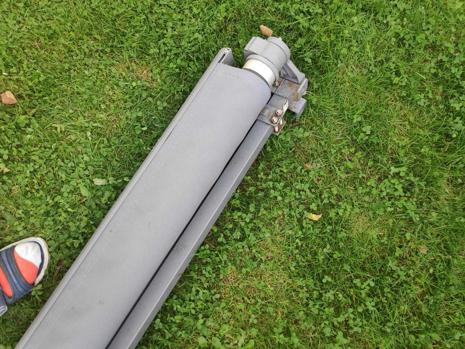 Markiza tarasowa ANTRACYT 350x300 Szara STD