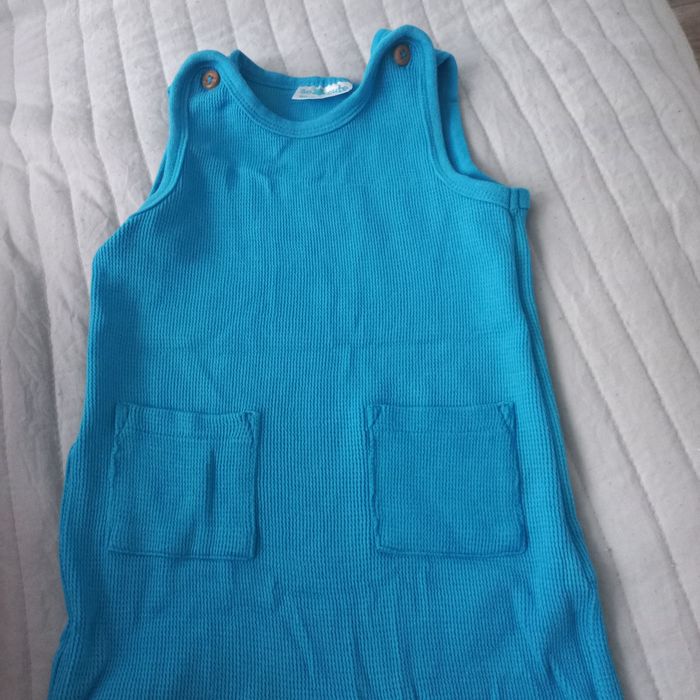 Niebieski rampers niemowlęcy rozm.80