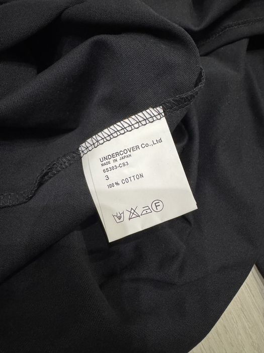Футболка Undercover 19ss We Make Silence Archive Rick Owens Balenciaga Erd черная архивная тишка