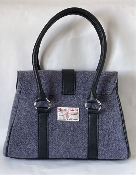 Стильная твидовая сумка Harris Tweed