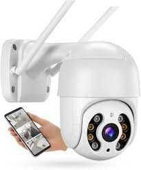 Câmara de Vigilância Wi-Fi 4K Ultra HD ip66 e Alarme NOVA