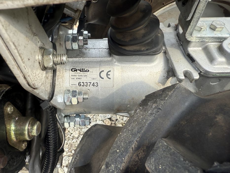 traktorek glebogrezarka Grillo G85 2017 rok