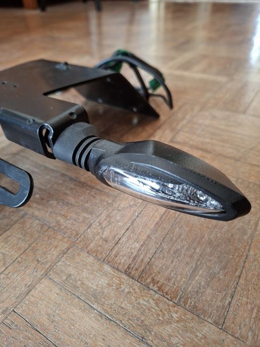 Apoio matrícula KTM 390 RC/DUKE com luzes e piscas