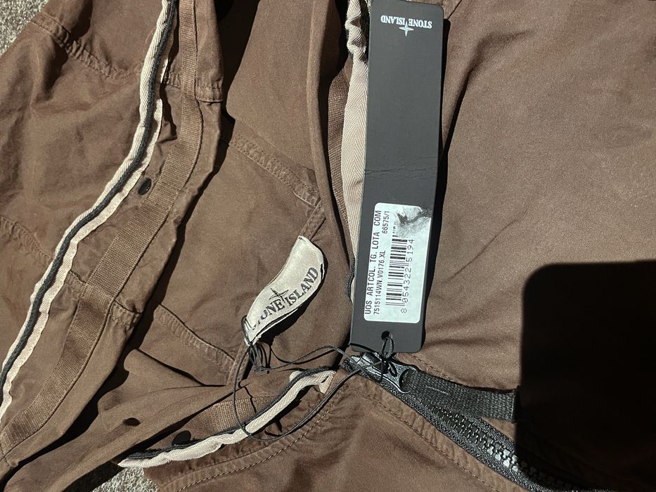 Оригінальна чоловіча куртка Stone Island garment dye