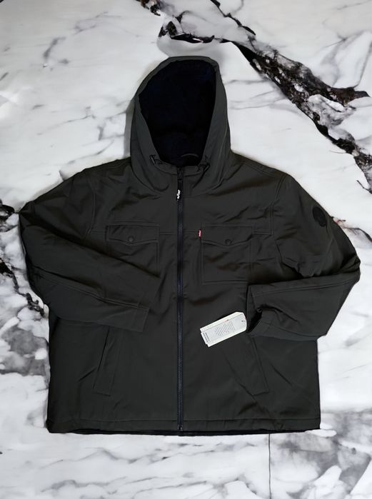 Levis 3XL 54 шерпа sherpa куртка ветровка вітровка левайс левис 3хл