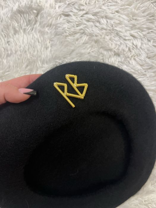 Czarny beret moherowy ruslan baginskiy
