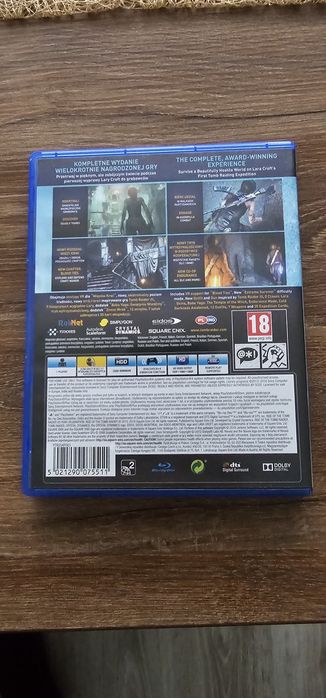 Rise Of The Tomb Raider Definitive Edition Dubbing PL PS4/PS5