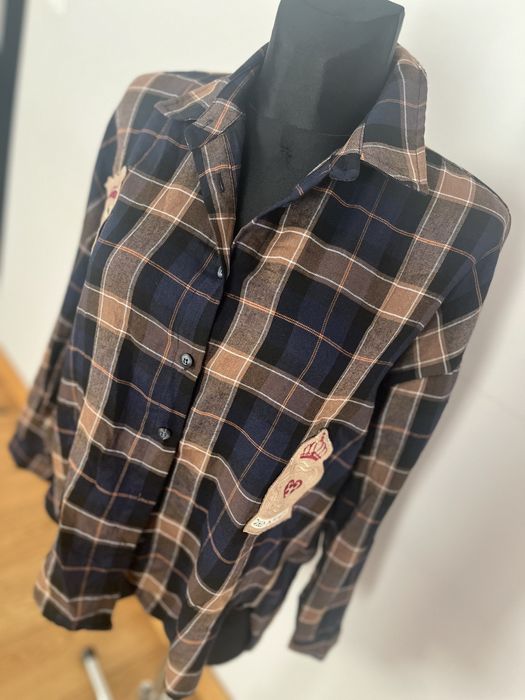 Miho’s Bawełniana koszula w kratę