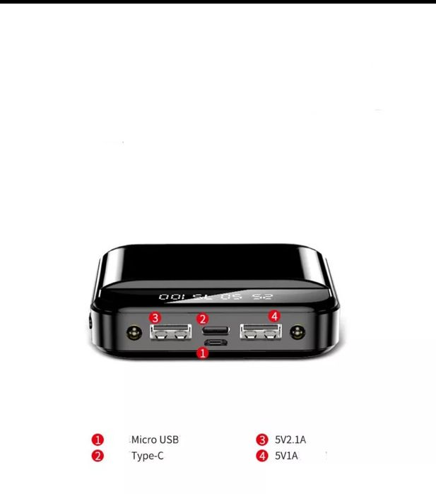 Power bank, портативный пауер банк, аккумулятор. 20000 mah