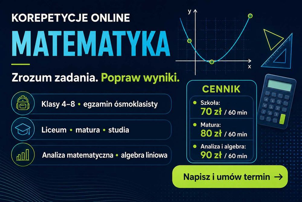 Korepetycje z matematyki