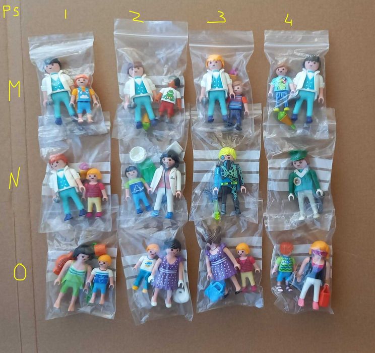 playmobil figuras variadas