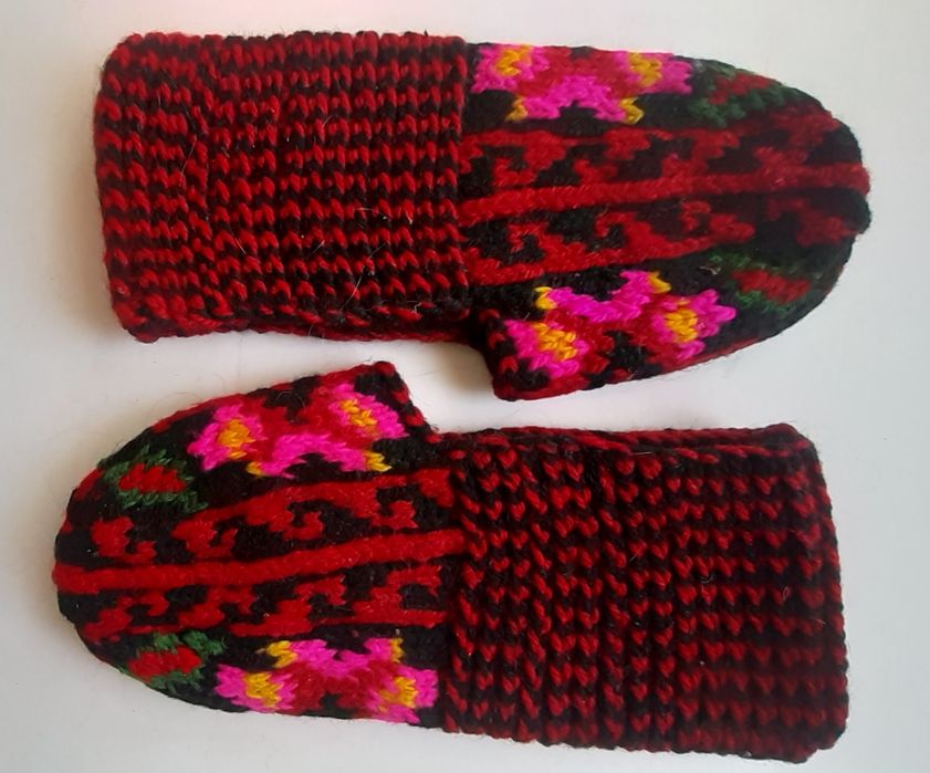 Капці в'язані гуцульські