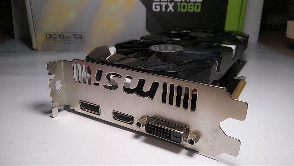 NVIDIA MSI GeForce GTX 1060 6gb OCV1