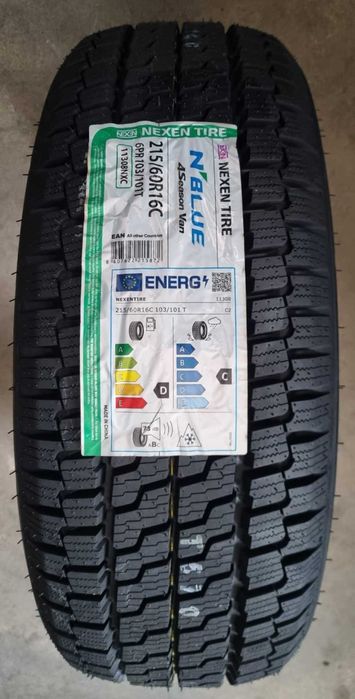 Nowe opony całoroczne NEXEN 4SEASON VAN 215/60R16C 103/101T