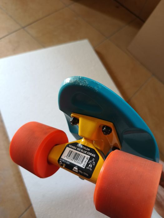 Deskorolka Oxelo Yamba 100 Blue Corail Decathlon