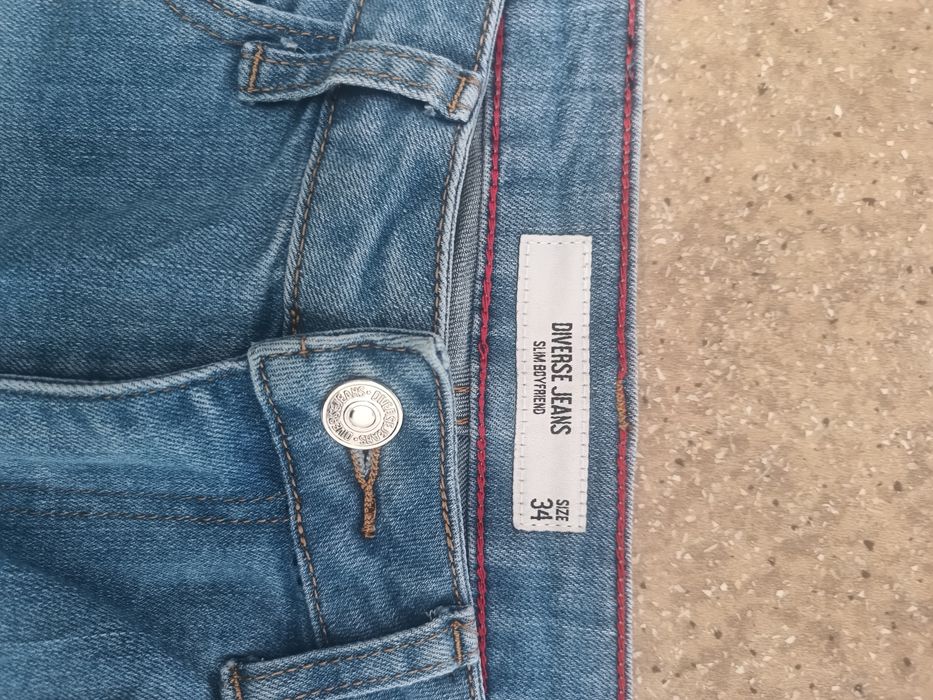 Spodnie jeansowe damskie Diverse