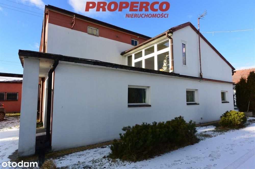 Domy i zabudowania 600m2, Żukowice,gm.Nowy Korczyn