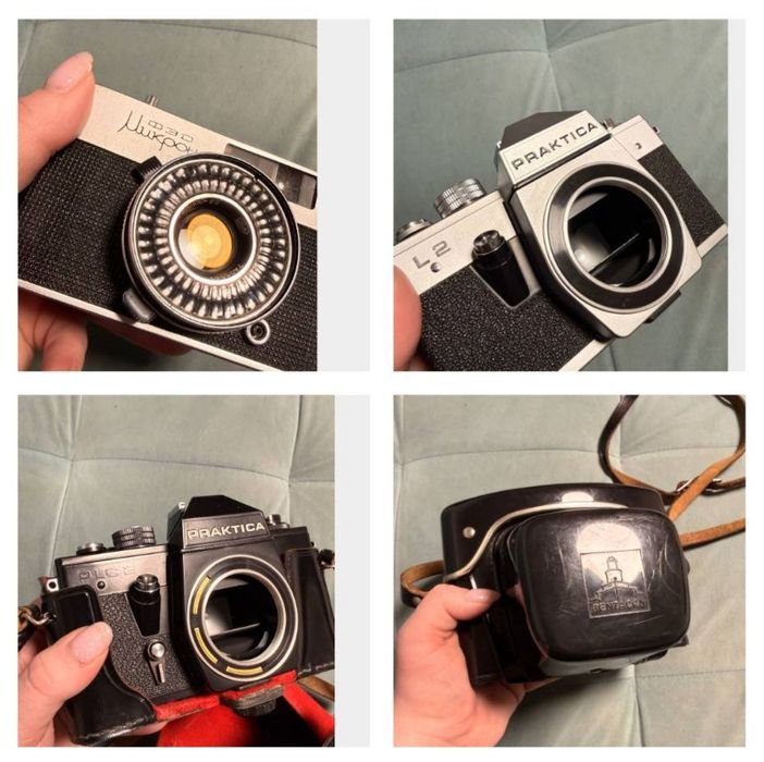 Колекція фотоапаратів ФЕД Мікрон Praktica PLC2 L2