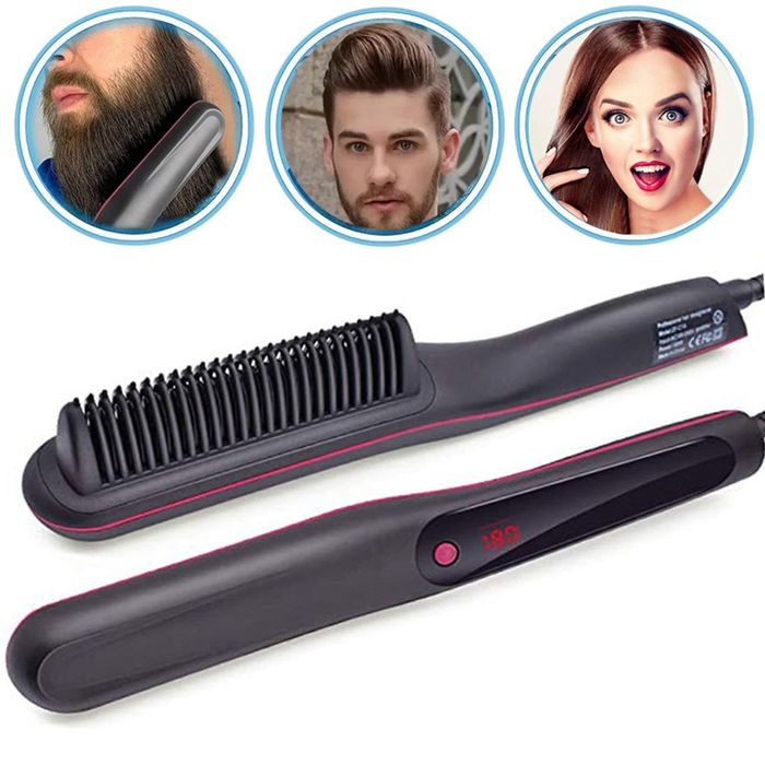 2в1 Выпрямитель для волос с утюжком.