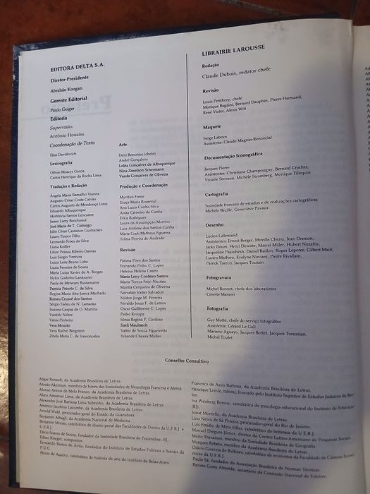 Nova Enciclopédia Larousse - 5 volumes, Editora Delta S.A. de 1983