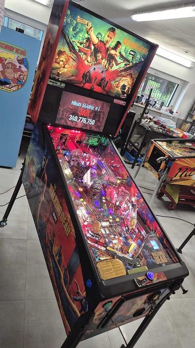 flipper pinball Lethal Weapon 3 i Walking Dead Remastered Premium - jak nowy