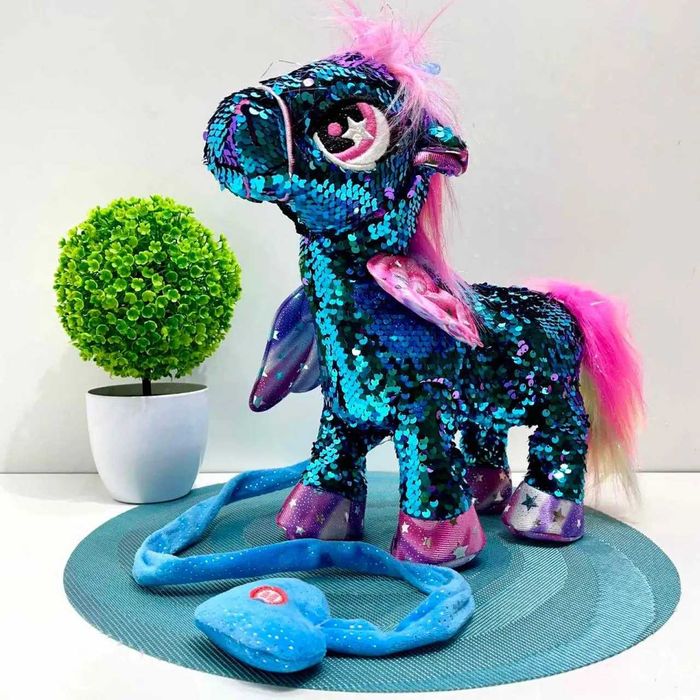 Іграшка м'яка інтерактивна Казкова конячка звук(M 6202 I UA) Розд/Дроп