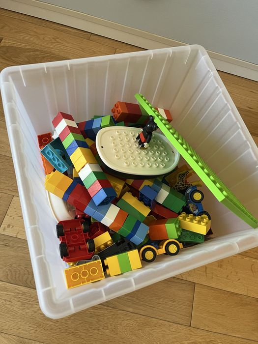 Caixa de legos diversos