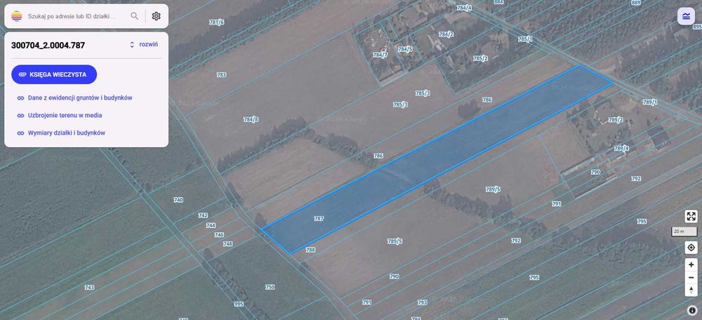 Działka - do sprzedaży - Widok 2