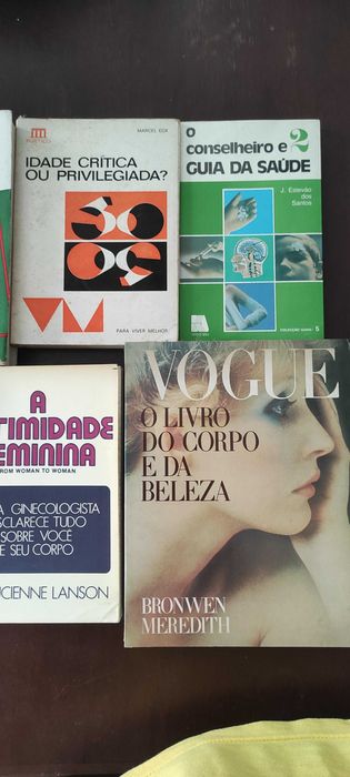 Livros Antigos sobre Saude e para a Mulher