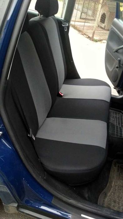 -Чехли на сидіння-- НА ВСІ АВТО-модель CLASSIC -- Польша- Синтетика