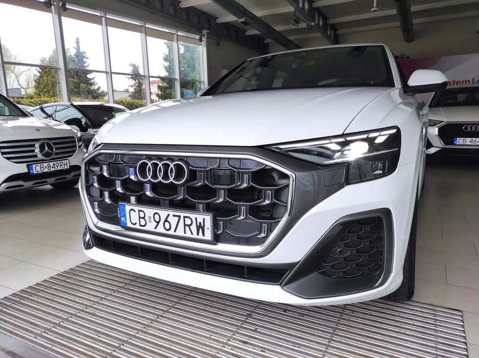 Audi Q8 Salon Polska Sline zawieszenie pneumatyczne , matrix