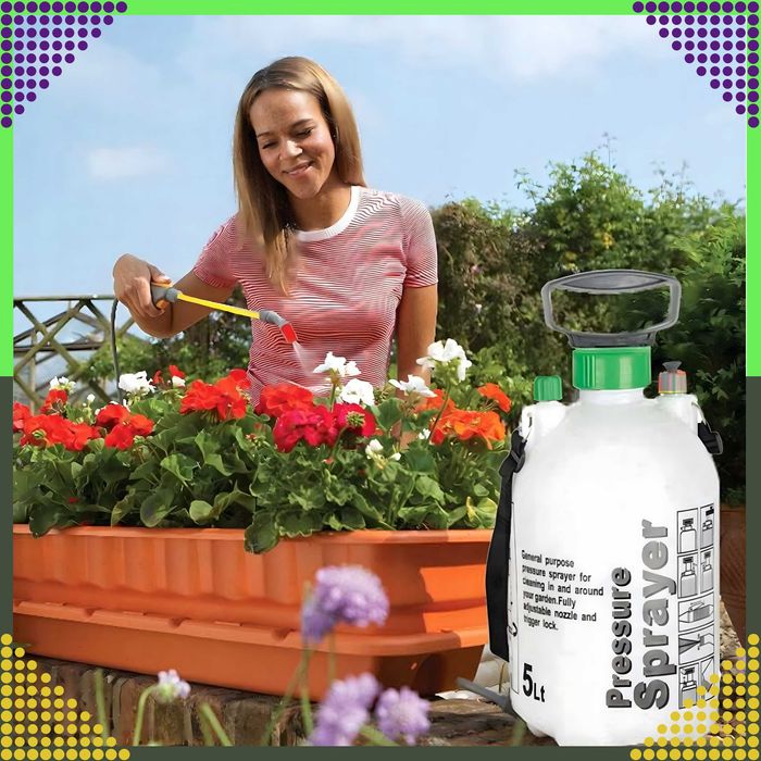 Opryskiwacz Spryskiwacz Ciśnieniowy Ogrodowy 5L 3 Bar Litrów Lanca