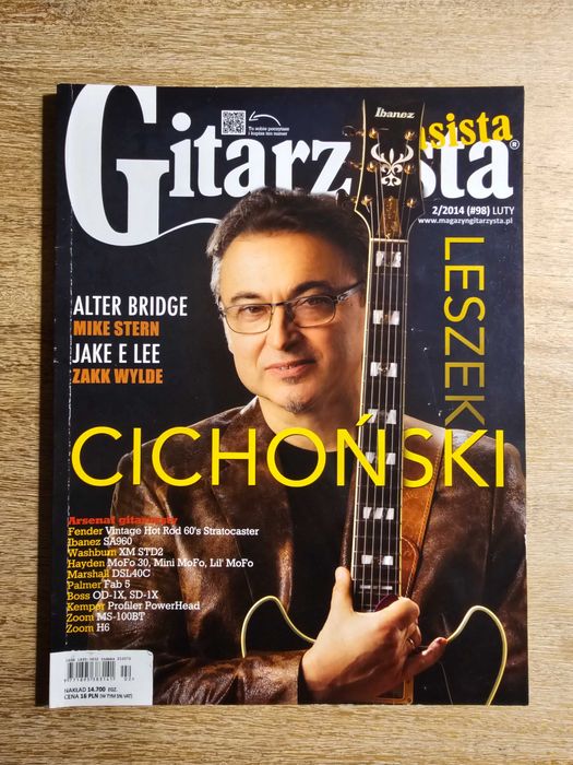 Gitarzysta #98 + Basista #41 2/2014 - Leszek Cichoński, Alter Bridge