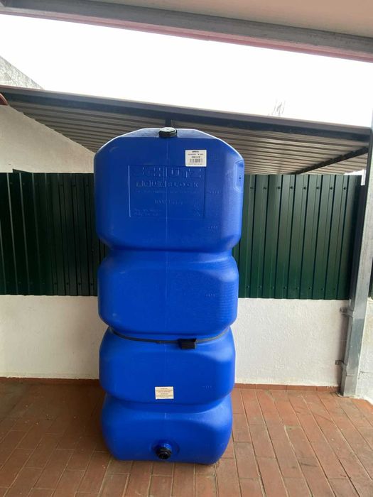 Depósito Água Potável 1000L SCHÜTZ Aquablock NOVO (Nunca usado)