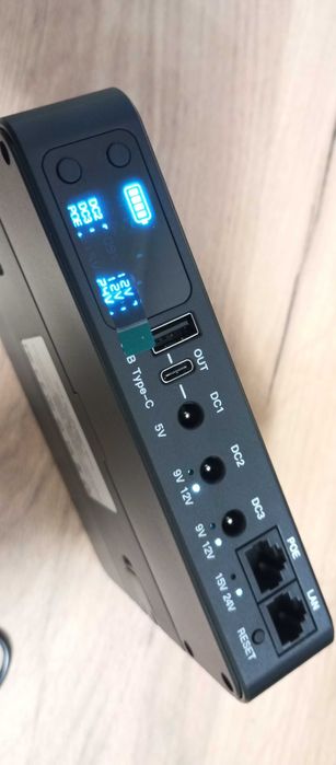 Найкращий ДБЖ/UPS для роутера+ONT 18000mAh, PoE, змінні акуми