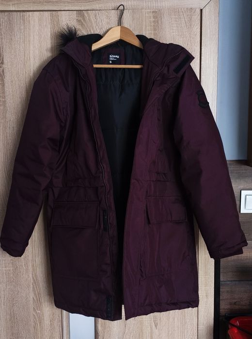 Kurtka zimowa długa rozmiar S