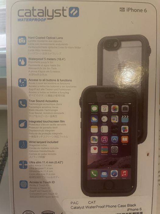 Capa aprova de agua iphone 6/6s