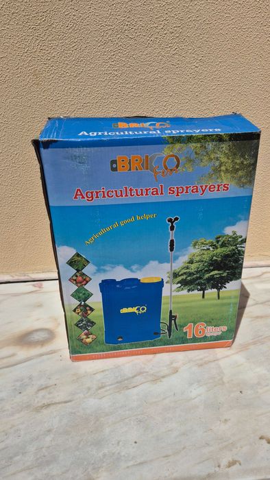 Pulverizador Mochila a Bateria Bricoferr 16L