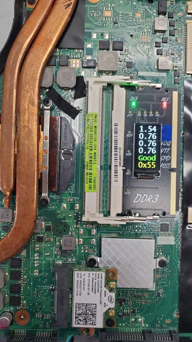 DDR3 тестер для ноутбуків  пост карта ASUS