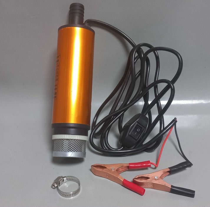 Погружной насос перекачки топлива, воды 12V/24V 38мм/51мм