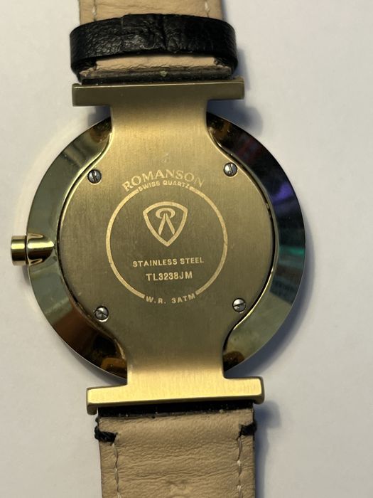 Класичний чоловічий годинник Romanson TL3238JM (Swiss Quartz)