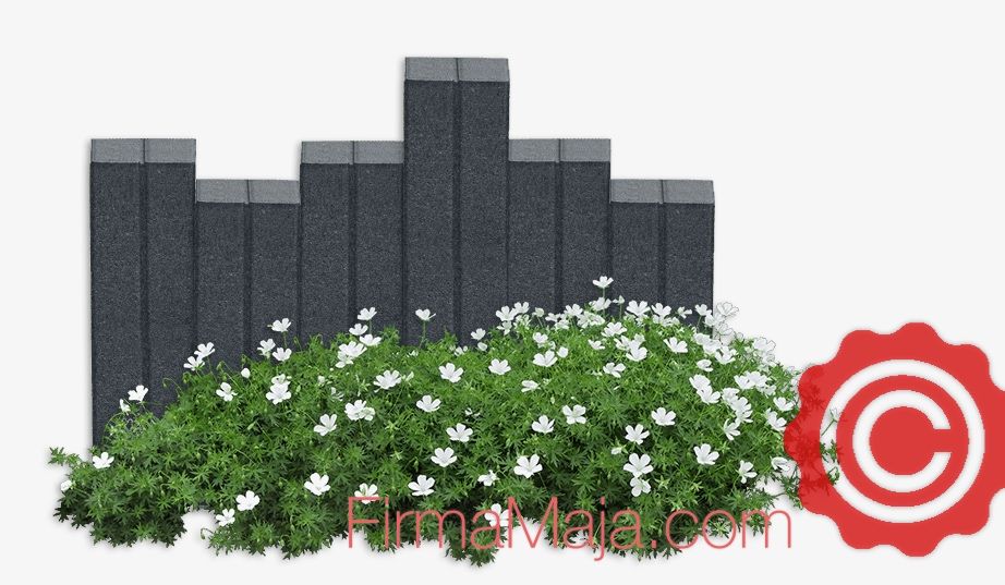 Palisady betonowe wysokie  110 cm dostawa cała Polska