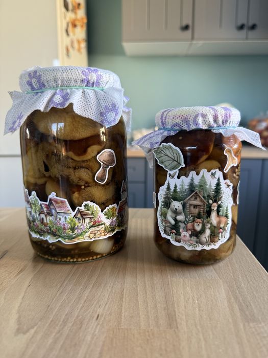 Grzybki marynowane podgrzybki