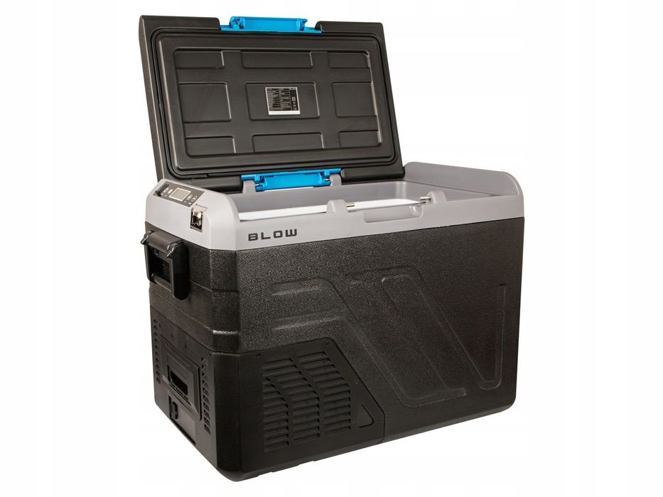 mocna lodówka zamrażarka turystyczna samochodowa 12v/230v 35l czarna