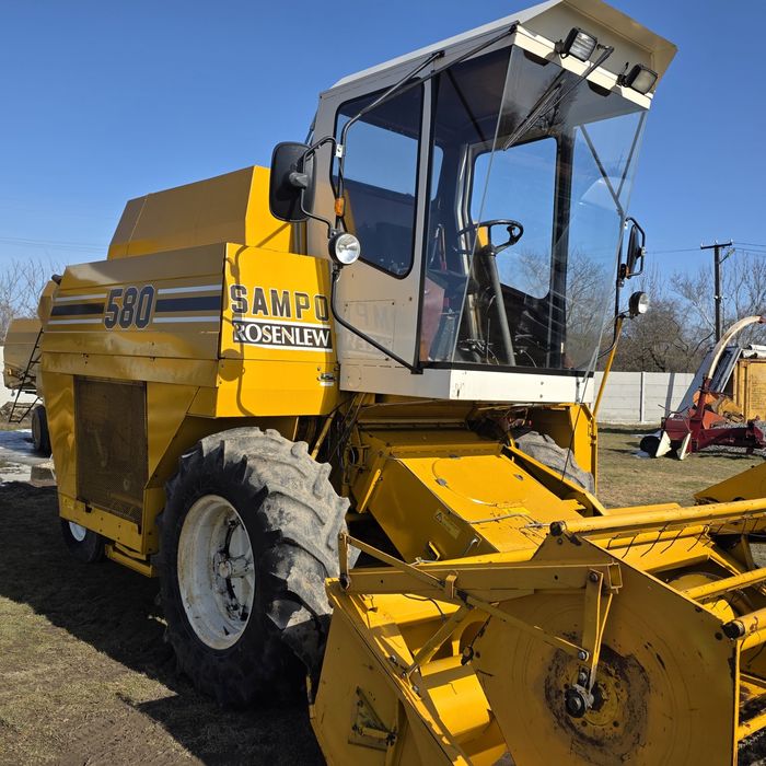 Комбайн зернозбиральний Sampo 580 з Фінляндії
