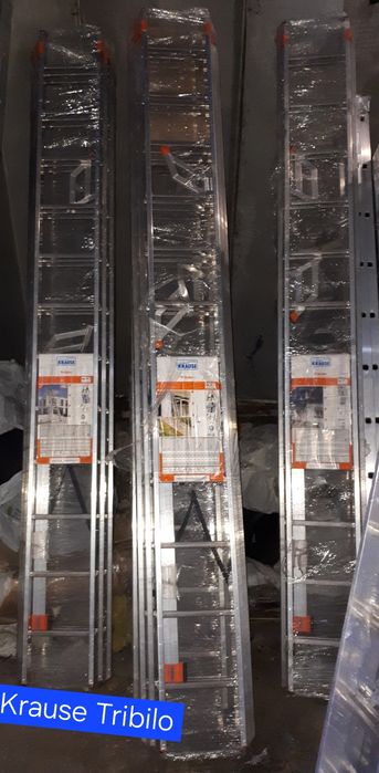 Алюмінієва драбина Krause,стремянка лестница 3х11,3х9,3х10,3х12,3х14
