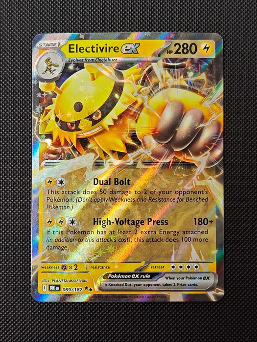 Electivire ex 069/182 karta pokemon Destined Rivals