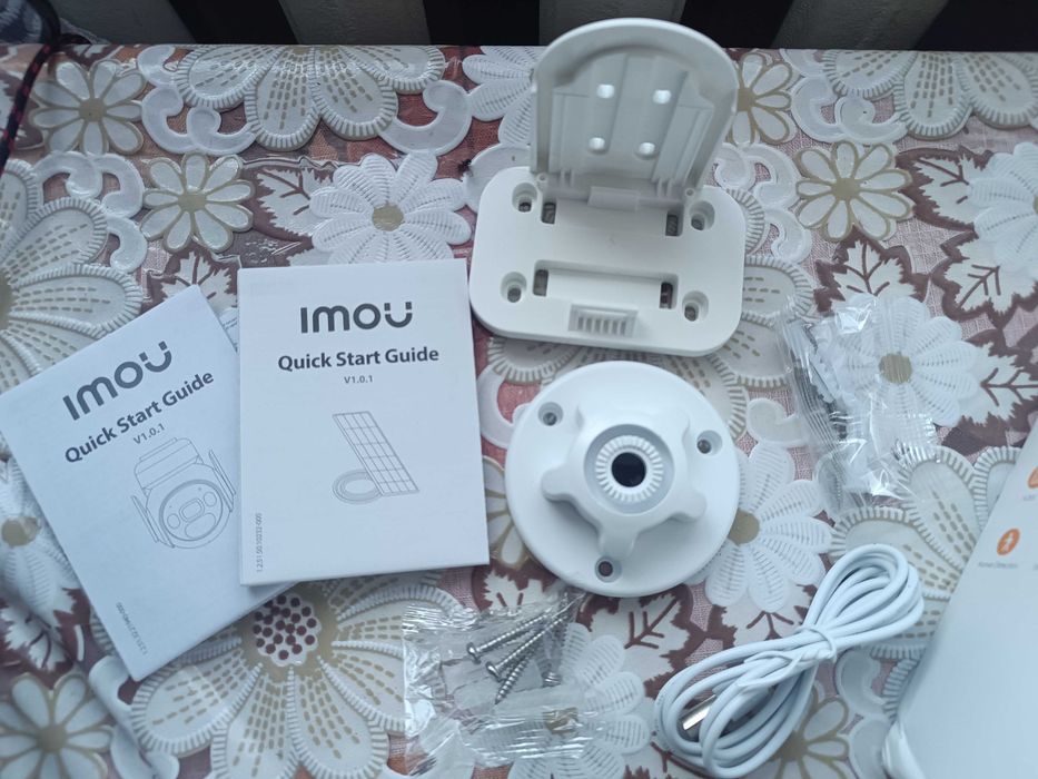 Аккумуляторная Wi-Fi IP-камера IMOU Cell PT Lite 3MP поворотная панель