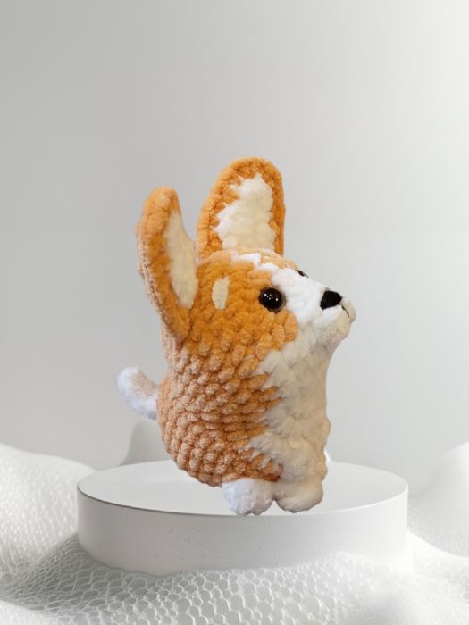 Pies Corgi na szydełku amigurumi handmade